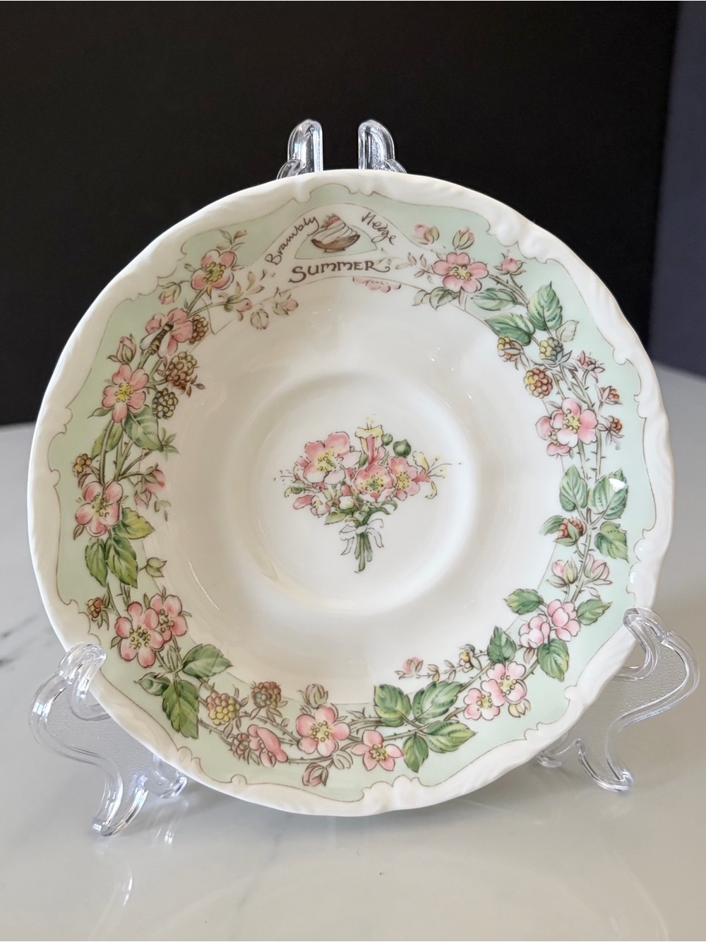 Brambly Hedge "Summer" Saucer by Royal Doulton